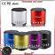 2015 colorful magic box bluetooth mini speaker with fm radio micro usb cable