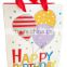 glitter happy birthday paper gift bag