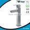 Square shape stainless steel basin tall faucet