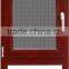 wood grain aluminium alloy casement window