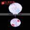 customized LED 3D Acylic motif light christmas hanging round ball sculptures lights