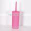 Pink hotel bathroom accessories