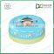 Light Blue Christmas Music Box Round Music Box Programmable