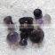 Natural amethyst double flare gemstone ear plugs,ear piercing plugs
