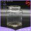 410ml hexagon glass jam jar with tin lid for sale