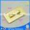 Q-3319 custom metal tag shineing gold color