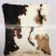 Animal Cow Skin Pattern Soft Faux Fur Decorative Throw Pillow Cover ,car seat cushion Case