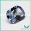 Wuzhou gem hot gemstone Processing Loose #106 light blue Synthetic Gemstone Spinel