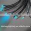 With jacket black sof-3mm end glow optical fiber