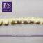 Fashional yellow 2cm width folding trims for swimwear wholesale