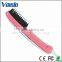 New arrival LED Display Personalized Professional Hair Straightener Brush