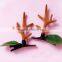 LUCKYTREE plastic deer antler for ornaments
