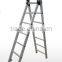 Lightweight folding step ladder
