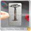 Customized design embossed stainless steel metal business card