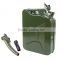 5 Gallon Jerry Can Gas Fuel Steel Green NATO Style 20L Storage Tank w/Spout