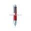 Fashional multifunction plastic ball pen 6 in 1 ballpoint pen