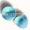 2 hollow colored decorations plastic balls