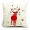 hot sale christmas throw cushion pillow case 40*40cm