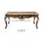 FA-207P-01 Antique reproduction marble coffee tables hot sales