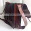 Handmade vintage genuine leather college briefcase
