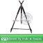 Lightweight Aluminum Alloy Shooting Stick Tripod Height Adjustable 19.5" - 63"