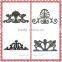 cast iron decorations for ornamental fence & gates