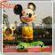 Guangzhou Life Size Concrete Rasin Mickey Minnie Mouse Statue Molds for Sale