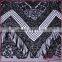 Guipure Black Lace Fabric 2016 for African Sequin Lace Fabric