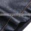 Design cheapest women mini wrap skirts/PU leather skirt