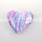 Beautiful 3 color bling cute heart colorful pillow plush toy