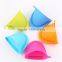 Wholesale 8.5*11cm Silicone Oven Mitts Cheap Good Quality Silicone Oven Mitts Gloves-for Cooking Baking BBQ