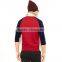 Blank sweater without hood contrast color men pullover sweater