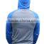 Premium Cotton Poly Blend Plain T Shirt Mens Long Sleeve Raglan Tee ColorBlocked Pullover Hood T-Shirt Wholesale