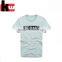 Custom High Quality Men Plain T-shirt with Pigment Print 100% Cotton Tee Shirts for Man