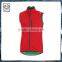 Top quality sleeveless waterproof breathable cycling jacket for men