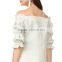Soft allover puckered weave mint linen stripe blouse
