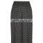 New Arrival Womens High Rise Polka Dot Wide Leg Cropped Slacks