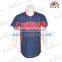 High quality men baseball jerseys blank custom design baseball jerseys and shorts