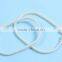 Cross-stitch embroidery hoop, adjustable, white plastic, 27*40cm diameter, quality excellent, the price is reasonable