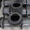 UHMWPE tee wear resistant fittings