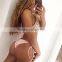 B22029A Europe Sexy Ladies Sequin Swimwear Fashion halter swimwear