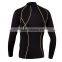 customize logo quick dry fitness apparel compression t shirt