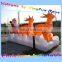 2015 New year inflatable Santa Claus with carriage
