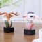 deer and rabbit aniaml glasses stand resin crafts for home decoration