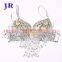 Indian beaded tassel Belly dance sequin bra clothing YD-018#