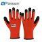 Factory Direct 10G 5 yarn Cotton Liner Latex Crinkle Coated Work Gloves With EN388 3142X