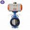 DN100 PN16 butterfly valve Wafer LT type Pneumatic Actuator