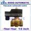GOGO AC220V 24V DC 12V DC 2 way brass solenoid valve vacuum -1bar-1bar 1/2 inch normally close vacuum pump solenoid valve