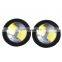 2x 100W 5202 H16 6000K Xenon White LED Fog Lights Driving Bulbs For Dodge