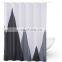 Fashion Design Polyester Waterproof Printing Bathroom Curtain Customize Designer Bath Curtain/Shower Curtain